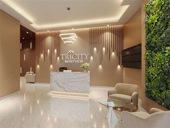 Tricity Montview sanpada lobby